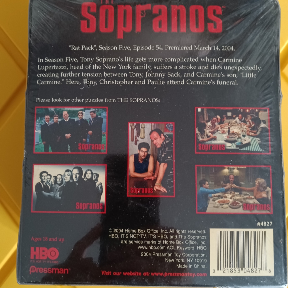 The Sopranos 550 Piece Puzzle - Picture 2 of 2